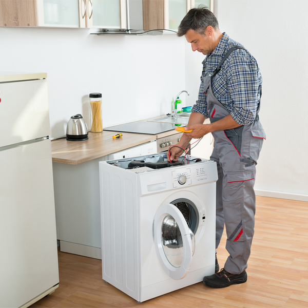 can you walk me through the steps of troubleshooting my washer issue in Kensington New Hampshire